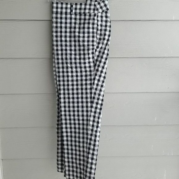Ann Taylor Pants - Ann Taylor black and white checkered pants